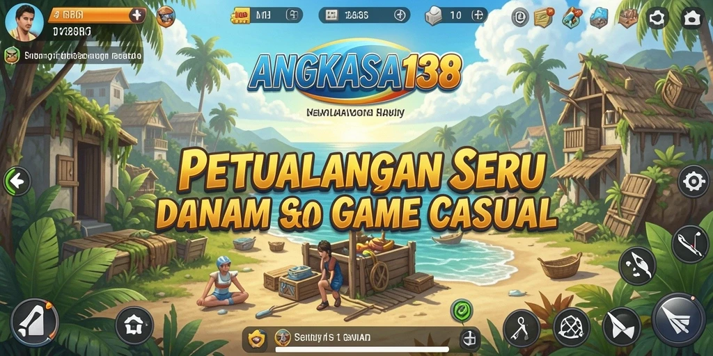Gameplay seru dengan grafis menakjubkan di ANGKASA138.