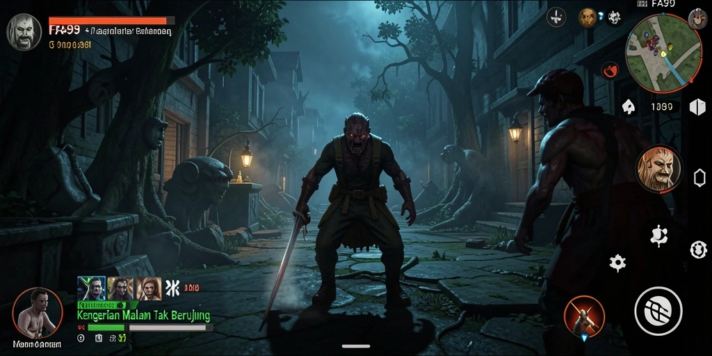Gameplay menegangkan di dalam kegelapan penuh misteri.