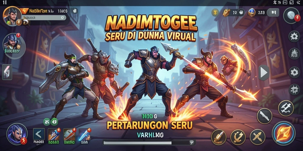 Tampilan epik dari pertarungan di NADIMTOGEL.